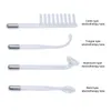 Face Care Devices Handheld 4 In 1 High Frequency Electrode Wand Electrotherapy Glass Tube Beauty Device Acne Spot Remover Skin Care Spa 230921