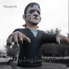 6m Scary Giant Real Halloween Inflatable Frankenstein Monster Model With Blower For Carnival Party Decoration