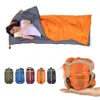 أكياس النوم Lixada 190 75 سم مغلف التخييم حقيبة Ultralight Travel Mini Lazy مع معدات الضغط ربيع الخريف 230922