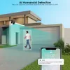 كاميرات IP Anbiux 8MP PTZ Camera 8x ZOOM العدسة المزدوجة البشرية اكتشاف CCTV 4MP SMART HOME Outdoor WiFi Surveillance ICSEE 230922