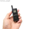 Walkie Talkie HELIDA T-M2D Mini Walkie Talkie 128 canales 400-520MHz Radio bidireccional súper pequeña HKD230922