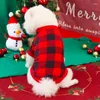 Vêtements de chien vêtements de Noël hiver chaud polaire animal de compagnie pour petits chiens chiot chat père Noël pull Bichon Teddy Costume