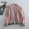 Womens Knits Tees Vintage Embroidery Lace Patchwork Cardigans Women Autumn Sweet Doll Collar Buttonup Sweater Japanese Kawaii Loose Knitwear Tops 230922