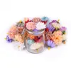 Decorative Flowers 20/50Pcs Silk Artificial European Retro Carnation Flower Head Wedding Home Party Decoration Scrapbooking Christmas Gift