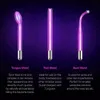 Face Care Devices Portable High Frequency Machine Skin Therapy With 6 Neon Argon Wands Remove Wrinkles Acne Therapy Wand 230921