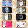 Neck Ties Viola Design Gift Box Packing Cotton Sock Tie Set Clip Pin Cufflinks Hanky Solid Floral Men Wedding Party Daily Cravat Accessory 231013