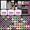 Nail Art Kits Acrílico Kit com Glitter Pó Líquido Monômero para Unhas Conjunto Profissional Escova Manicure Ferramentas US Warehouse 230921