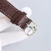 часы мужские часы Механические часы с хронографическим механизмом спортивные наручные часы кожаный ремешок водонепроницаемые Montre De Luxe водонепроницаемые 42 мм с сапфировым стеклом