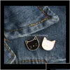 Jewelry Pins Cartoon Cute Cat Animal Enamel Brooch Pin Badge Decorative Style Brooches For Women Gift T353 Drop Delivery Xs4Om Party E Dh6A0