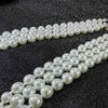 Halsreifen Mode Perlenkette mit Anhänger für Frauen Mädchen Perlen Perlenkette Halsband Hochzeit Geburtstagsgeschenk Jahrestag Schmuck 230921