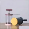 Other Bakeware Hand Pump Cream Manual Milk Frother Foam Maker Kitchen Pitchers Diy Mtipurpose Professional Coffee Tools 20220825 Dro Dhmwr