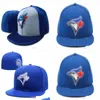 Cappellini da baseball I più venduti Blue-Jays Baseball Uomo Donna Cappello Hip Hop Bones Aba Reta Gorras Cappelli aderenti Rap H6-7.14 Drop Delivery Fashion A Dhdeq