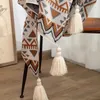 Одеяла Текстильное городское солнцезащитное одеяло навахо Вязаное богемное одеяло для кондиционирования воздуха Гостиная Чехол на диван Зимнее украшение Покрывало HKD230922