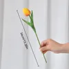 Decoratieve Bloemen INS Stijl Kunstmatige Tulp Feest Bruiloft Huis Tuin Decoratie Simulatie Bloemen Po Props 34cm Lengte Bloemstuk