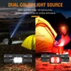 Lampy głowicy BoriUt Wysoka mocna loda LED Typ-C Refrenlight Worklight IP65 Wodoodporna nocna głowa rybacka Camping Lantern HKD230922