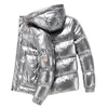 Parka da uomo in piumino taglie forti 8XL 7XL 6XL cappotti lucidi Cappuccio da uomo caldo Hip HOP Cappotto invernale da uomo in cotone imbottito casual Parka ispessito 230922