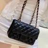 Luxury Designer Crossbody Bags Luxury Shoulder Bag 20CM 1:1 Quality Handbag Sheepskin Flap Bag