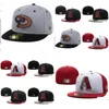 Cappellini da baseball Est Moda uomo Cappelli snapback hip-hop Arizona Flat Peak Fl Taglia Chiuso Tutto il team montato in 7-8 H6-7.14 Consegna drop Acces Dhbyj