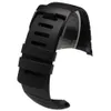 För Suunto Core Series Watchband Black Rubber Strap High Quality Silicone Armband med Tools Wristband Men Sports Watch Band