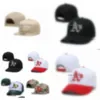 Ballkappen Gute Qualität Leichtathletik als Brief Snapback Hüte Einstellbare Sport Hand Baseball Casquettes Chapeus für Männer Frauen Großhandel H DH0V3