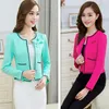 Women's Suits Fashion Blazers And Jackets Suit 2023 Spring Autumn Pink/White/Black Bow Blazer Feminino Ladies Short Jacket ZY967