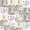 Naklejki ścienne Piękna głowa konia Pet Pet Art Art Decor Office Winyl do salonu w chińskim stylu Dekoracja W372 211025 Drop D DH21Y