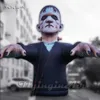 6m Scary Giant Real Halloween Inflatable Frankenstein Monster Model With Blower For Carnival Party Decoration