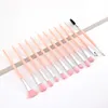 Makeup Brushes Tools LANJINGLIN 12pcs Tool Set Cosmetic Powder Eye Shadow Foundation Blush Blending Beauty Make Up Brush Maquiagem 230922