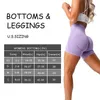 Pantalones cortos activos NVGTN Mujeres sin costuras Scrunch Entrenamiento Talle alto Intensificar correr Yoga Gimnasio