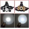 Lampade frontali Lampada frontale a LED Luce impermeabile Lampada frontale da campeggio/pesca Lampada frontale potente regolabile Utilizzare batteria 18650 HKD230922