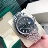 Avec boîte d'origine Montre de luxe de haute qualité 41mm Président Datejust 116334 Verre Saphir Asie 2813 Mouvement Mécanique Automatique Montres Pour Hommes 60