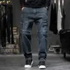 Jeans da uomo Jeans larghi Uomo Taglie forti 40 44 Pantaloni denim Tasche moda Pantaloni jeans cargo Streetwear Pantaloni larghi Pantaloni maschili di grandi dimensioni J230922