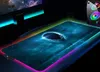 Коврики для мыши Подставки для запястий Коврик для мыши RGB 900x400 LED Gamer Pad Alienware Резиновый удлиненный коврик для клавиатуры Компьютерные аксессуары Gaming Cus8683480