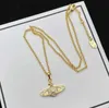 Schmuck Anhänger Halsketten Designer Brief Vivian Halsreifen Luxus Frauen Modeschmuck Metall Perlenkette Cjeweler Westwood