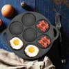Panelas de indução de ferro fundido acessório de cozinha caracol cozinhar ostra ovo fritar fundição