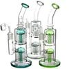 Fab Egg TORO recycle Oil Rigs water pipe glass bongs with pinholes diffuser perc quality glass dabs straight fabegg