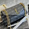 Luxury Woman Calypso Y Cloud Underarm Bag Designer Lady Hobo Lambskin Shoulder Bag Fashion Letter Handväskor Märke Purses Baguette Soft