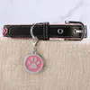 Customizable Dog Collar Address Tags for Dogs Medal with Engraving Name Kitten Puppy Accessories Personalized Cat Necklace