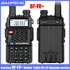 Walkie Talkie BAOFENG BF-F8 + Walkie Talkie de longo alcance atualizado 5W rádios portáteis de banda dupla Pofung F8 + rádio bidirecional transceptor externo HKD230922