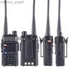 Walkie Talkie Baofeng UV 5R Walkie Talkie Hamradio Comunicador Dual Band Lange afstand Tweeweg Draagbare FM Amateur CB-radiostations Transceiver HKD230922