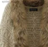 Kobiety swetry zimowe kardigan luźne sweter faux futra kołnierz batwing rękaw z dzianinu kurtka kardigan płaszcza zwykłe swetry azjatyckie darmowe rozmiar l230922