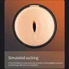 Masturbators Masturbator For Men Sex Shop Toys Automatic Sucking Male Masturbator Cup Sex Oral Suction Blowjob Real Vagina Sucking Vibrator 230922