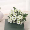 Christmas Decorations Autumn Beautiful Artificial Flowers Silk Garden Party Home Wedding Decoration Cheap Christmas Flowers R230922