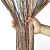 Curtain Beaded Doorway Curtain 1mx2m gardin Partition Tassel String Door Curtain Fringe Line Curtain Home Decoration 230922