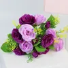 Декоративные цветы Искусственные букеты роз Гостиная Обеденный стол Цветочная композиция Цветочные украшения