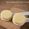 Other Home Garden Bath Brush Long Handle Scrubber Skin Massage Brush Feet Rubbing Body Brush For Back Exfoliation Brushes Bathroom Accessories 230921