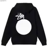 Designer Hoodie Heren en dames hoogwaardige sweatshirt pullover zwart nummer 8 lange mouw losse katoenen jas dobbelstenen hiphop street klassieker