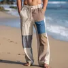 Pantalon pour hommes Y2k sergé peint haute évasé régulier décontracté Cargo recommander