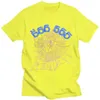 Sp5der T Shirt Melek Numarası Baskı Tişört Erkekler Kadın Hip Hop Şarkıcı Kısa Kollu Tees Tasarımcı Örümcek Web Tişörtleri Tshirts Xmvn Lnw7