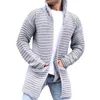 Männer Pullover 2023 Herbst und Winter Strickjacke Herren Strickpullover Einfarbig Rollkragen Langarm Mantel Jacken 230921